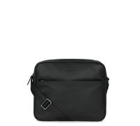 LANCASTER - Sacoche bandoulière en cuir vachette ref_lan44009 Noir 29 * 23 * 7.5