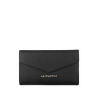 Lancaster Saffiano Signature, Accessoire de Voyage - Portefeuille Adultes Unisexes, Noir,