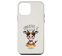 Lancaster SC USA Motif vache humoristique Coque pour iPhone 12 mini