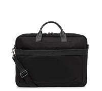 LANCASTER Serviette en cuir ref 44005 Noir 38 * 30 * 7 cm
