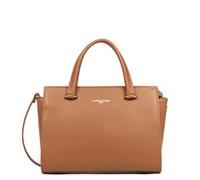 LANCASTER | Sierra - Sac à Main Refente de Cuir de Vachette Grainé Camel