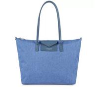 Lancaster Smart KBA - Grand sac cabas épaule Bleu-Stone 516-31-BLEU