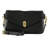 Sac trotteur A rabat avec fermoir Soft Matelassé Lancaster 530-39 Noir