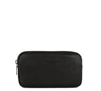 LANCASTER | Soft Vintage Homme - Pochette Cuir de Vachette Pleine Fleur Noir