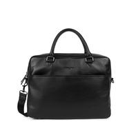 LANCASTER | Soft Vintage Homme - Grand porte documents Cuir de Vachette Pleine Fleur Noir