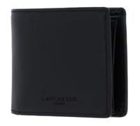 Lancaster | Soft Vintage Homme - Petit Porte-Cartes Cuir de Vachette Pleine Fleur Noir