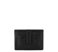 Lancaster | Soft Vintage Homme - Porte-Cartes Cuir de Vachette Pleine Fleur Noir