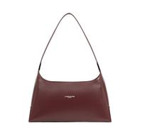LANCASTER | Suave Ace - Grand Sac à Main Refente de Cuir de Vachette Lisse Bordeaux