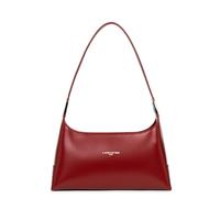 LANCASTER | Suave Ace - Sac à Main Refente de Cuir de Vachette Lisse Carmin