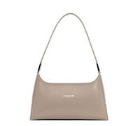 Lancaster Paris Sac à main Suave Ace Refente de cuir de vachette lisse Galet foncé