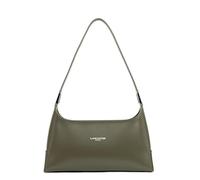 LANCASTER | Suave Ace - Sac à Main Refente de Cuir de Vachette Lisse Kaki fumé