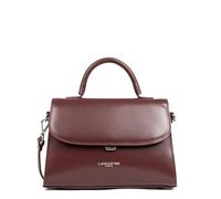 LANCASTER | Suave Even - Sac à Main Refente de Cuir de Vachette Lisse Bordeaux
