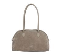 Lancaster - Zipped Suede Shoulder Tote - Femme - Sacs - Gris - Taille: ONE Size