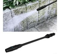 Lance à jet compatible avec les nettoyeurs haute pression K1 K2 K3 K4 K5 K6 - Buse d'extension de pulvérisation réglable pour nettoyeur haute pression - Noir