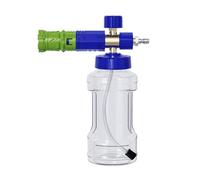 Lance à mousse à neige pour nettoyeur haute pression, buse de ventilateur réglable avec filetage M22-14 mm, bouteille en laiton et plastique pour nettoyage de voiture