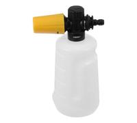 Lance à Mousse de Lavage Auto 700ml Raccord Rapide 1/4 | Corps en Plastique, Joint Étanche et Sortie Réglable, pour Vitrages et Camionnettes