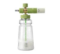 Lance à Mousse de Neige, pulvérisateur de Mousse de Voiture Pet 1L nettoyeu | La bouteille transparente affiche le niveau de mousse en un coup d'œil, pas besoin de dévisser le bouchon à -lavage