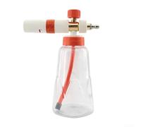 Lance à mousse pour nettoyeur haute pression réglable de 1 L avec pivot à 360 °, outil de nettoyage robuste pour lavage automatique, pulvérisateur de lavage de voiture