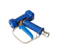 Lance Arrosage G1/2, Acier Inoxydable et Laiton, Jet Secteur | Grand débit, manchon caoutchouc isolant, clip fixe sans pression, for lavage voiture, irrigation jardin, nettoyage extérieur