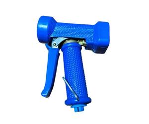 Lance Arrosage G1/2, Acier Inoxydable et Laiton, Jet Secteur | Grand débit, manchon caoutchouc isolant, clip fixe sans pression, for lavage voiture, irrigation jardin, nettoyage extérieur