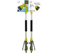 Jardibric - Lance florale télescopique 6 jets réglable orientable 84-124,5 cm