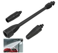 Lance Buse Haute Pression, Lance de Rechange pour Nettoyeur, les Nettoyeurs Haute Pression Compatible pour K2, K3, K4, K5, K6, K7, avec buse en réglable et deux buses interchangeables