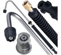 Lance Coudée Longue 700 mm - Jet Puissant | Filetage M18x1,5 | 160 Bar | Compatible avec Kärcher Série K
