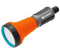 Lance d'arrosage de Gardena : pulvérisateur de jardin compact, jet doux pour plantes en pot et surfaces, résistant au gel, emballé (18310-20)