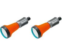 Lance d'arrosage de Gardena : pulvérisateur de jardin compact, jet doux pour plantes en pot et surfaces, résistant au gel, emballé (18310-20) (Lot de 2)