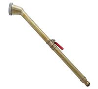 Lance d'Arrosage en Laiton avec Jet de Précision et Robinet 43 cm - Fabriqué au Japon