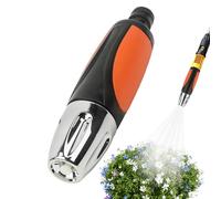 Lance d'Arrosage pour Jardin,Raccord de Douche Étanche - Buse en Métal Étanche pour Jardin, Motifs Réglables et Robinet d'Arrêt | Pour Arrosage Extérieur Pelouse Lavage Auto