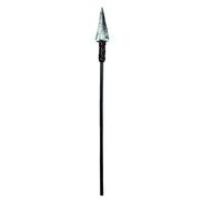 Lance de déguisement - BOLAND - Grande lance 150 cm - Démontable en 5 pièces - Plastique - Pointe argentée - Adulte