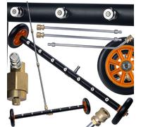 Lance de lavage de châssis sur roues avec raccord rapide 1/4" - 7 orifices pour