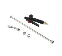 Lance de pulvérisation de rechange de 29 pouces avec embouts en laiton, buse réglable de brouillard à jet, levier verrouillable pour tuyau d'arrosage 3/8", tuyau de pulvérisation pour nettoyage du