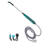 Lance de pulvérisation électrique | Batterie Rechargeable 2000 mAh 3 Buses Réglables | Électrique pour - pour Pelouse, Extérieur, Massif de Fleurs, Patio, Balcon et Jardinage Longue Portée