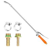 Lance de pulvérisation universelle de rechange réglable de 3/8" et 1/4" en laiton Barb universel de rechange pour nettoyeur haute pression pour jardins, vergers