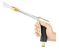 Lance de tuyau haute pression pour charges - Raccord rapide | Buse de tuyau d'arrosage haute pression pour le nettoyage de la pelouse, de la cour, de la terrasse, du lavage des animaux