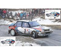 Lance Delta HF Integrale Monte Carlo 1990 Version #1 Or #7 Plastique Kit 1:24
