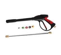 Lance Haute Pression, 1/2 "BSP 4000 PSI Pistolet Lance Ajustable Buse pour à Nettoyeur Haute Pression avec 5 Buses