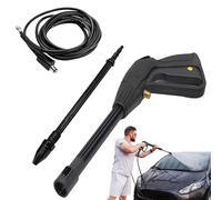 Lance Haute Pression | Nettoyeur Haute Pression pour Voiture avec Tuyau Flexible,Outil De Lavage Maison pour Murs Terrasse Allée Sols Jardinage