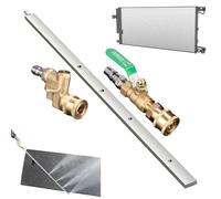 Lance Lavage radiateur - Haute Pression 60cm, Connecteur Rapide 1/4 Pouce |, Accessoire Entretien extérieur Jardin, Outil Nettoyage Camping-Car Maison Auto Camion, Pulvérisateur Pratique