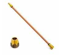 Lance Malléable pour Chalumeau Soudeur - Corps Cuivre/Embout Laiton - Pièce de Rechange Oxyacétylénique (160L)
