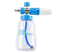 Lance Mousse pour Lavage Auto Pulvérisateur à Pompe Manuel Jardin 1L | Bouteille Spray Haute Pression Pour Nettoyage Voiture et Maison