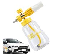 Lance Mousse pour Lavage Auto Pulvérisateur À Pompe Manuel Portable 1L | Bouteille Spray Haute Pression Pour Nettoyage Voiture et Maison
