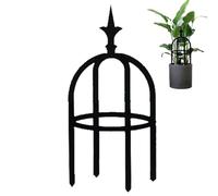 Lance-pierre de jardin - Grille pour grimpantes - Grille d'obélisque de jardin - Jardins métalliques - décorative d'extérieur - de concombres végétales - Structure métallique de
