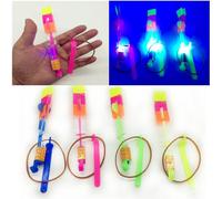 Lance-Pierre En Plastique Pour Enfants, Fusée Lumineuse Led Bleue, Jouets D'extérieur, Catapulte Volante, Fée Champignon, Vacances Joyeuses