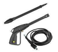 Lance Pour Nettoyeur Haute Pression,Nettoyeur Haute Pression Pour Voiture Avec Tuyau Flexible - Solution De Nettoyage À L'Eau Pour Murs Allées Sols Cour Patio & Véhicules