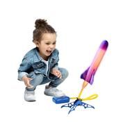 Lance-roquettes pour - Jouet clignotant à lumière LED, tire jusqu'à 100 pieds, jeu en plein air, cadeau éducatif amusant | Expérience de jeu actif passionnante Garçons Filles âgés de trois ans