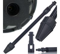 Lance rotative avec turbo-buse pour nettoyeurs haute pression Kärcher, Black & Decker, Lavor, VAX et Bosch AQT