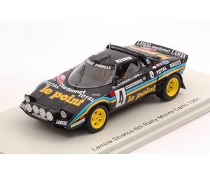 Lance Stratos #4 6th Monte Carlo 1981 B.Darniche / A. Mahe ' 1:43 Model S9098